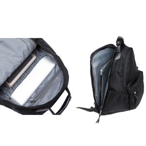 Kaukko nahrbtnik Clever Baboon črna